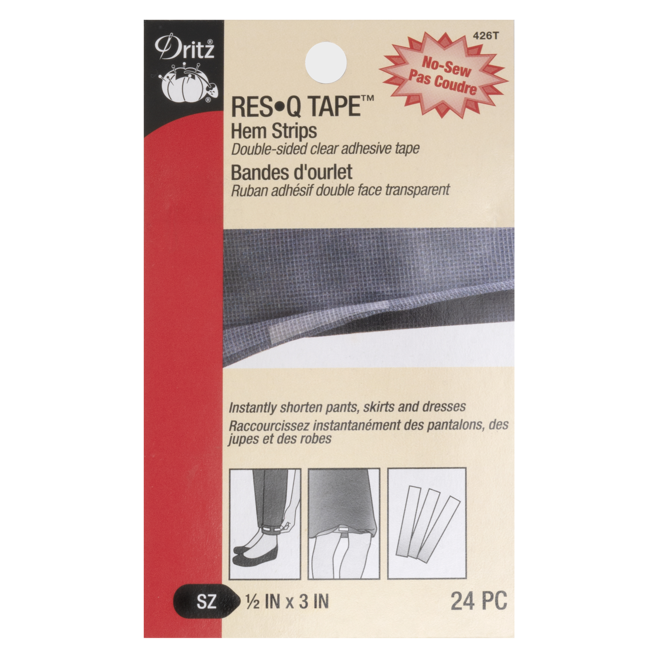 Dritz® Res-Q-Tape™ Hem Strips